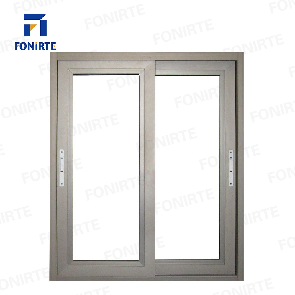 European style UPVC PVC sliding Windows Double or Three-story Glazed Soundproof Single Hung Vinyl Windows