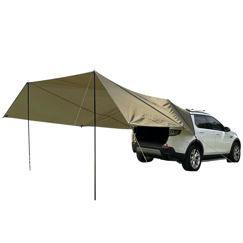 Outdoor Camping SUV Car Awning Tailgate Canopy Car Rear Tent For Sun Shelter