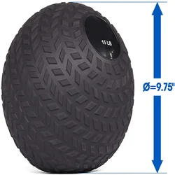 Slam Balls 10-40lbs for Strength and Crossfit Workout .Slam Medicine Ball