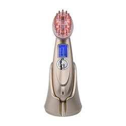Laser Massage Comb Women Hair Scalp Massage Comb Stimulate Collagen Regeneration For Hair Follicle Repairing