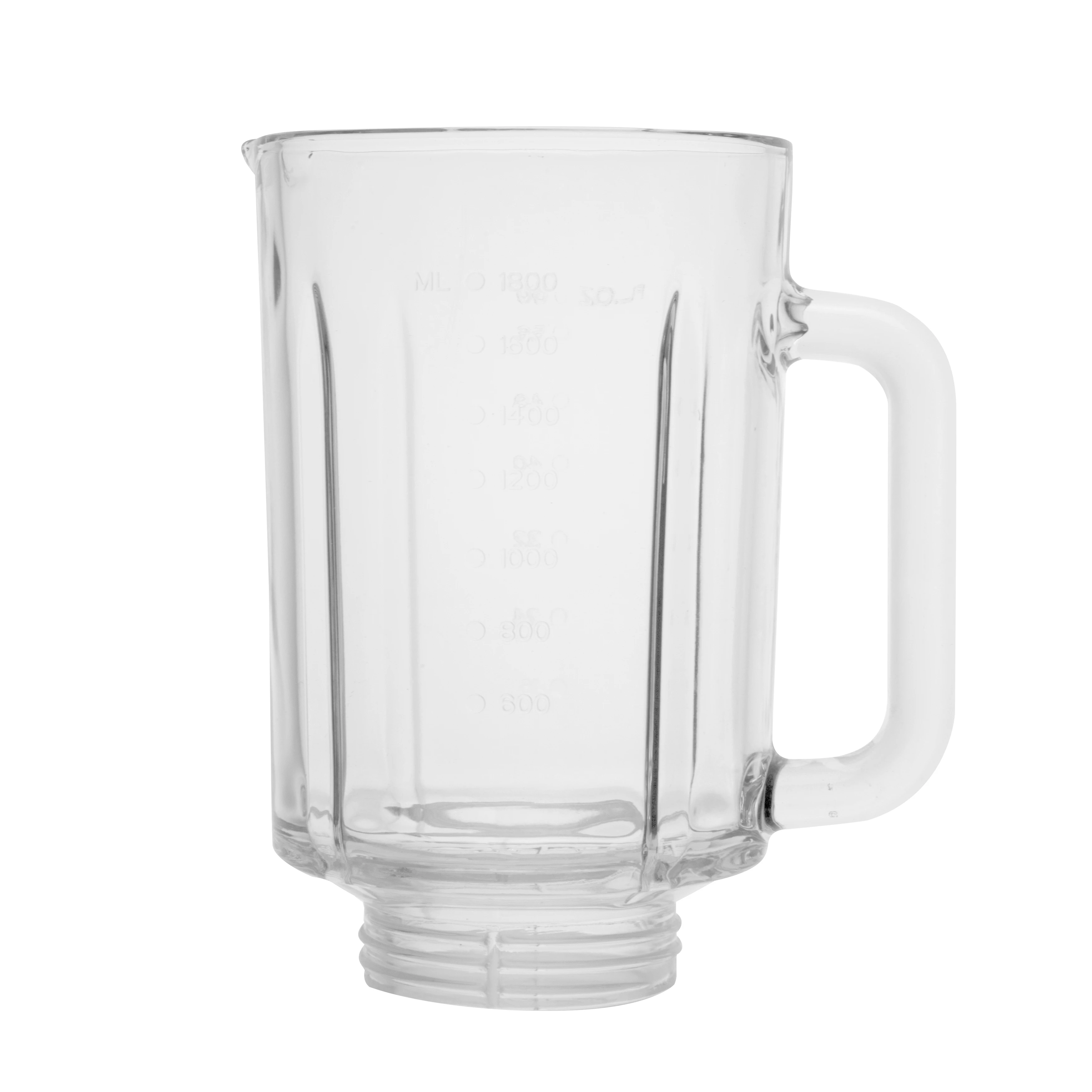 Модель 9849 Фошань низкая цена домашняя кухня ручной работы содовое известковое стекло 1800 мл блендер баночка универсальный кувшин для еды