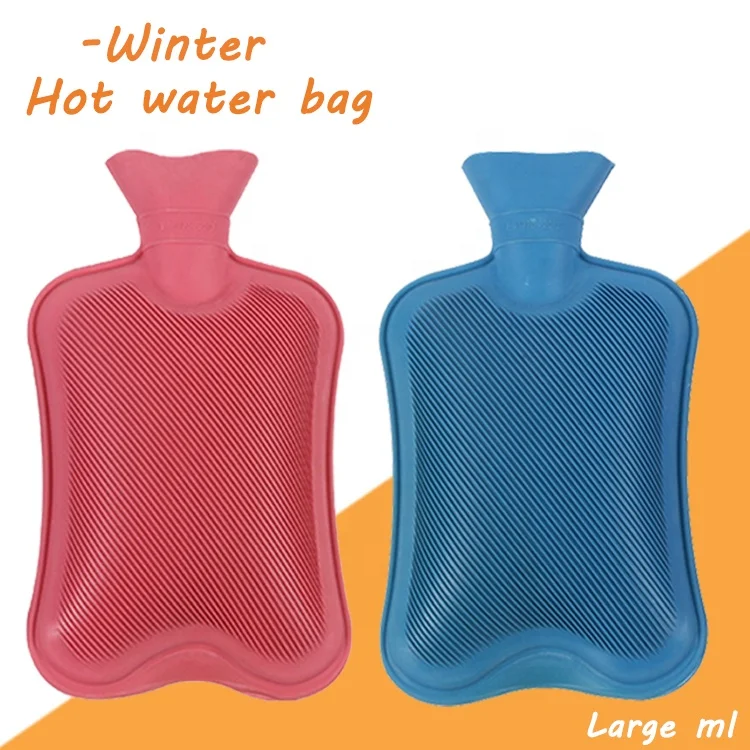 ShenZhen Manufacturing 2022 Year Hot SaleHot Water Bottle Large 1000ml Warm Water Bag Waist With Cover Hot Water Bottles Rubber