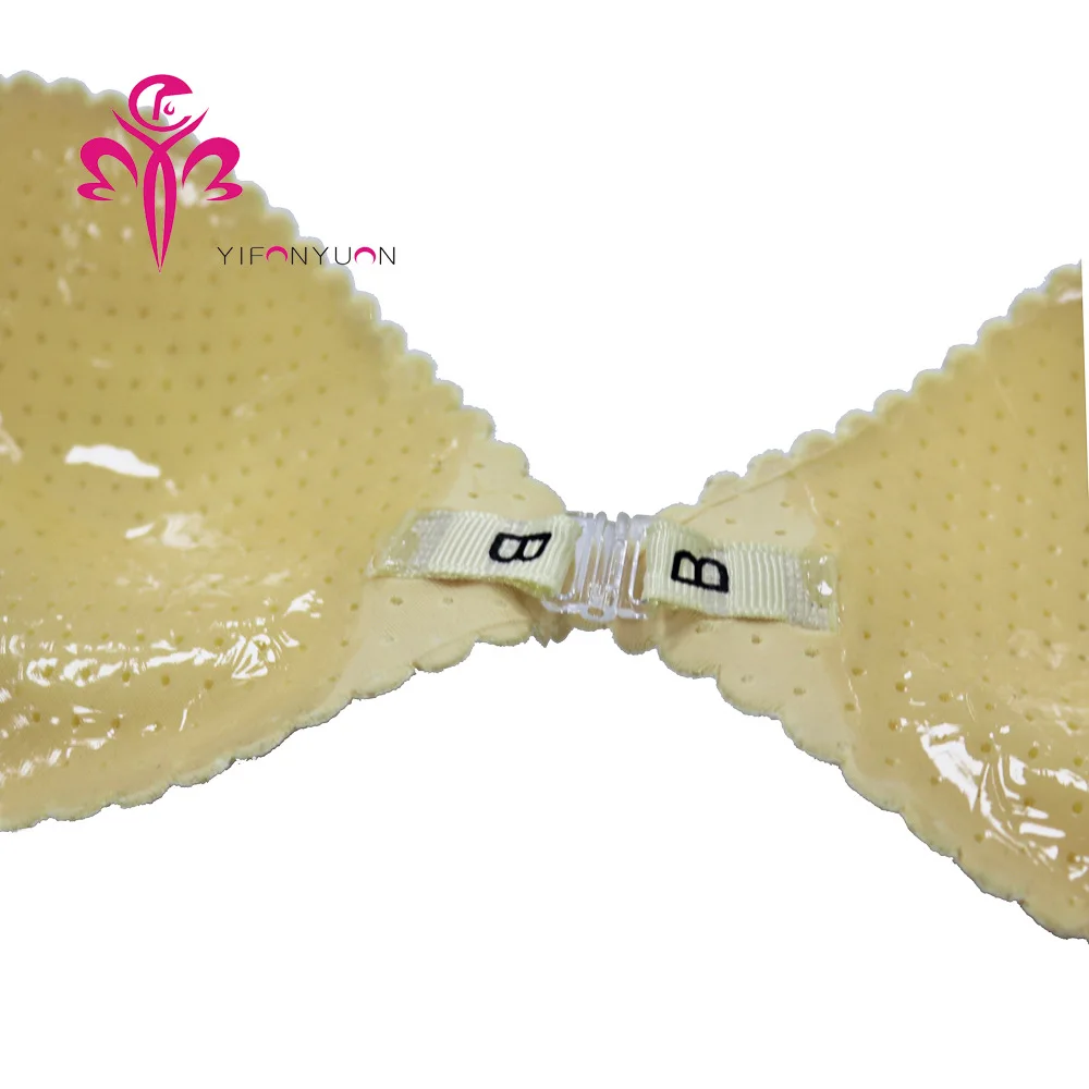 Hot Selling invisible bra breathable silicone invisible strapless push up bra