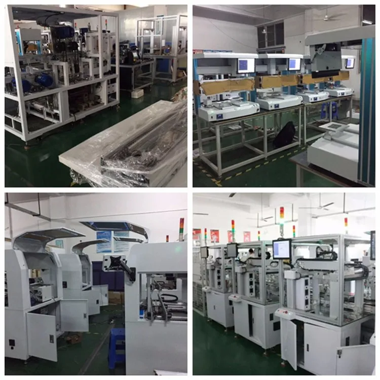 Automatic production line ccd camera system soldering robot with line with CE