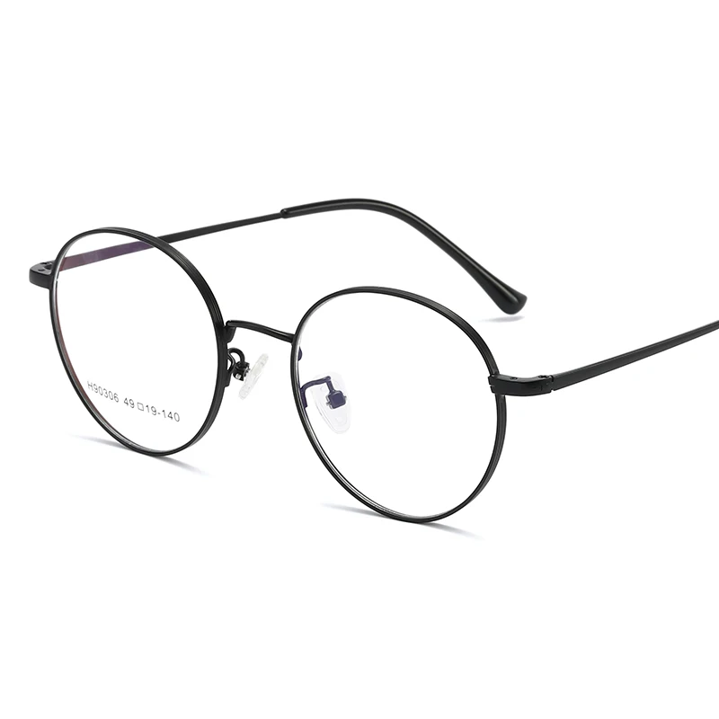 NWOGLSS 90306 Classic Literary Retro Alloy Frame Optics Reading Glasses