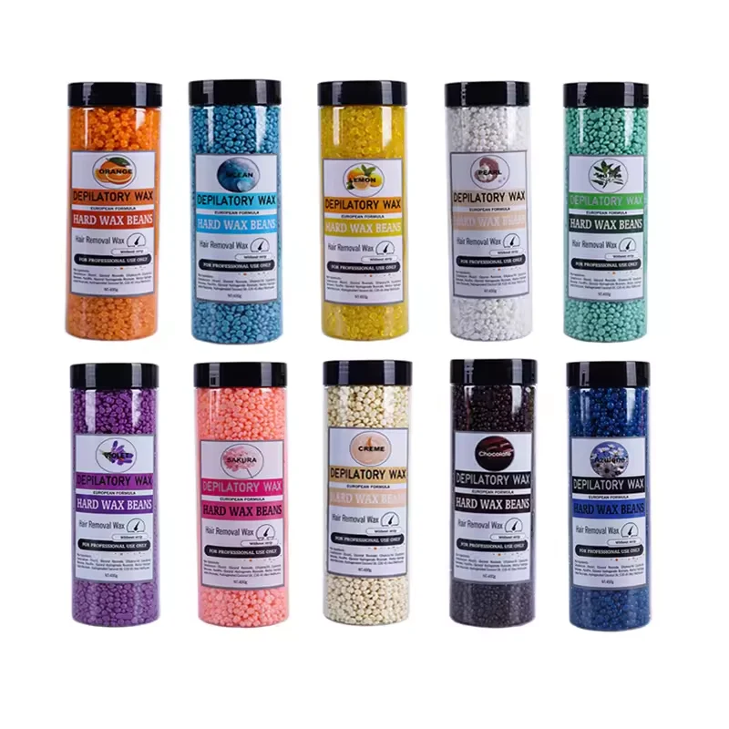 400g Bottle Safe Fast Variety Of Colors And Fragrances High Quality Heated Home Personal Care Hair Removal Wax