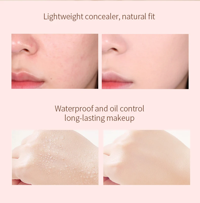 Private Label Spf Makeup Air Cushion BB Cream Brightening Moisturizing Waterproof Cosmetics Long Last Beauty BB Cream