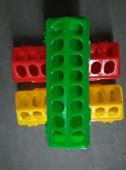 30CM 50CM Plastic Long Feeder for Pigeon Chick 14 holes and 28 holes