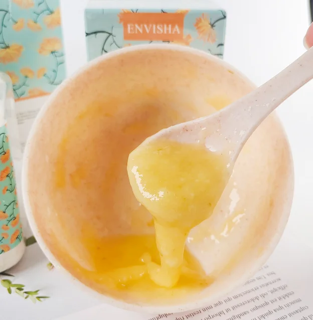 Envisha Custom peel off jellymask powder Wholesale chamomile rose Disposable Collagen Facial jelly mask powder