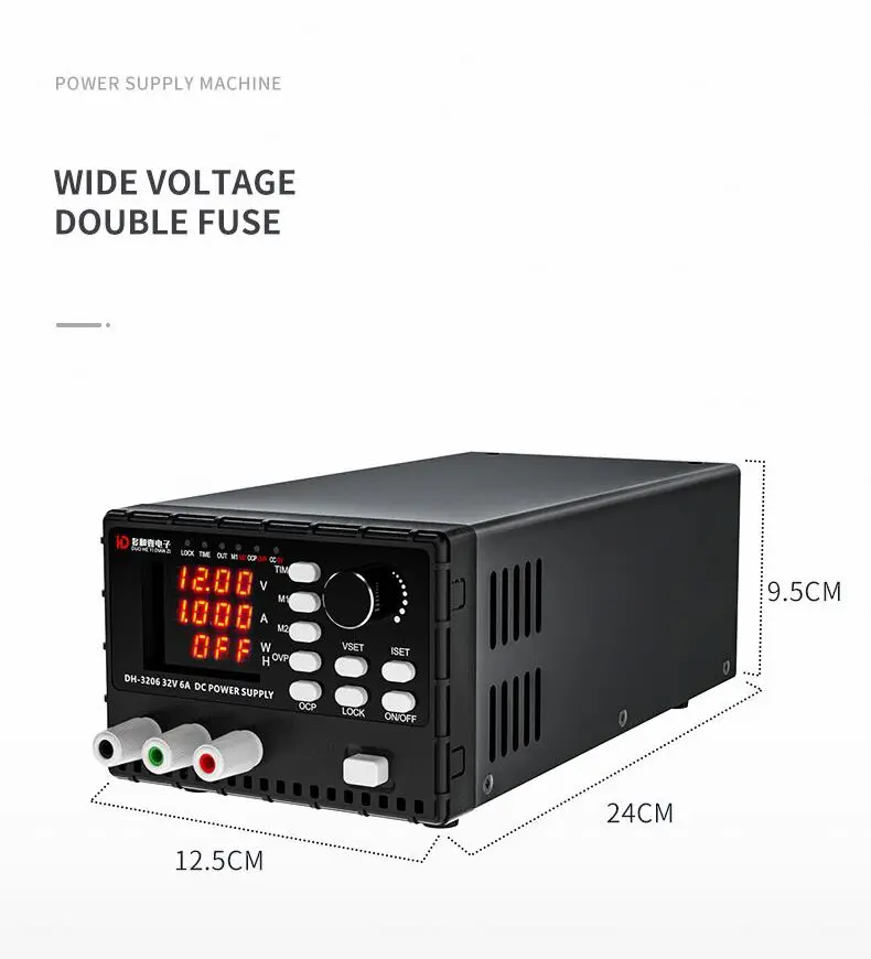 NICE-POWER TBK DH-3206 черный 60 В