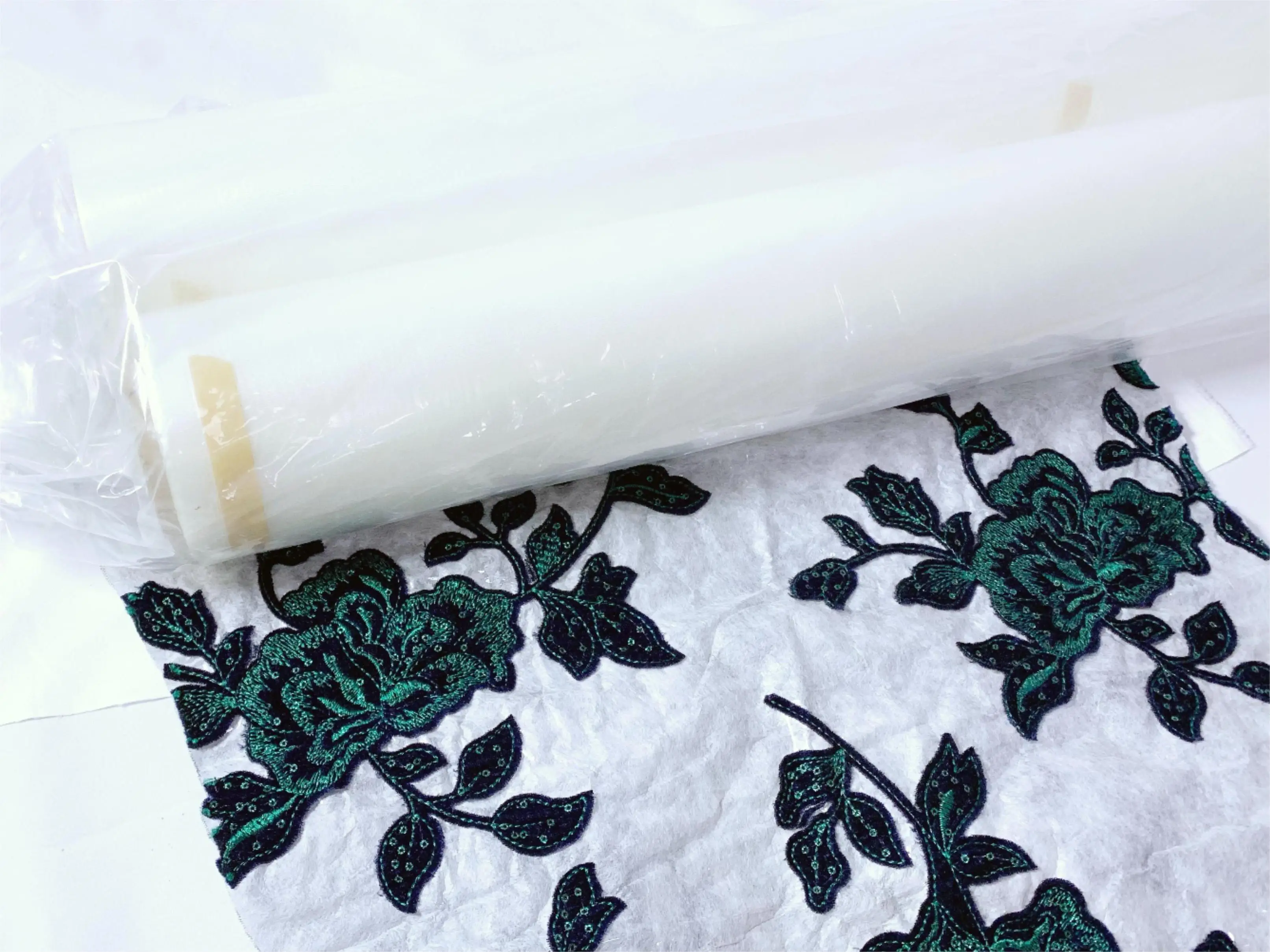 PVA Water Soluble Film for Embroidery Professional Manufacturer Cold/Hot PVA Film Dissolving For Embroidery Backing