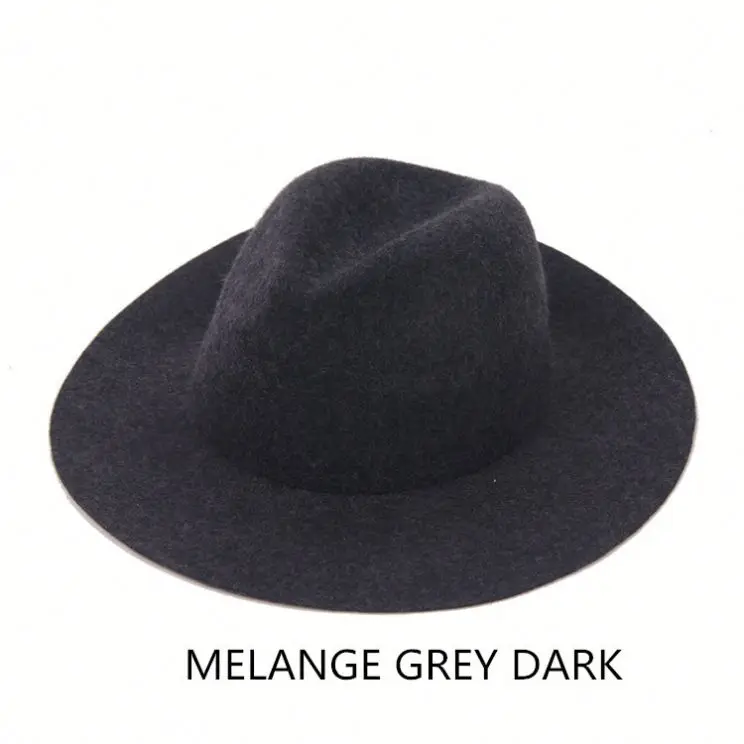 
Wholesale Unisex Blank Wool Felt Hat for Music Festival 