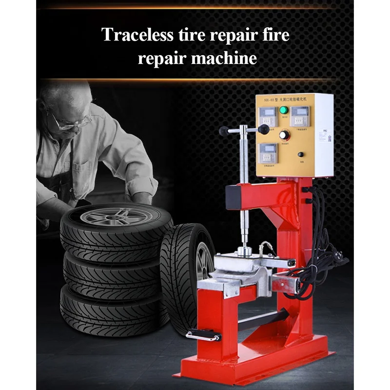 Hot Sell Multifunctional Portable Car Tire Repair Machine Fire Repair Vulcanizer Non-mark Machine Tire Bottom Repair Tool