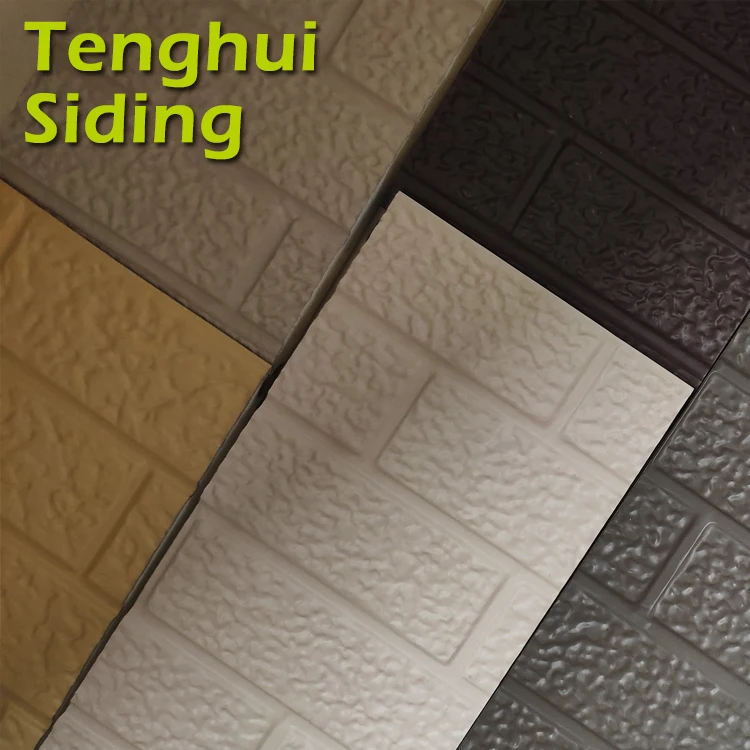 Insulated Exterior Wall Sandwich Panels New Building Construction Materials Wall Panels