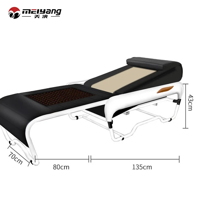 
Meiyang oem Korea folding jade roller thermal massage bed wholesale 