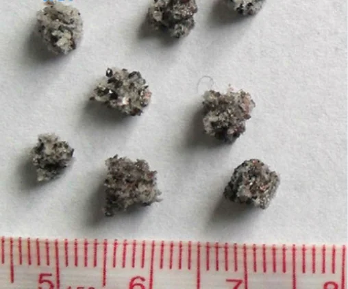 sponge media abrasive, Sponge Abrasive blasting media,