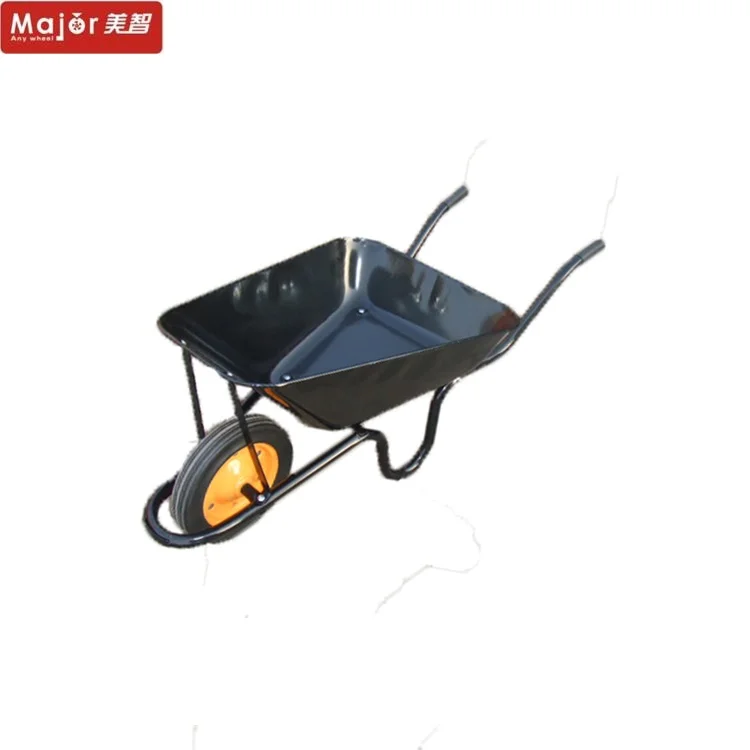 Китай лучшая цена тачки с твердой резиновой шины WB3800 от фабрики Китая