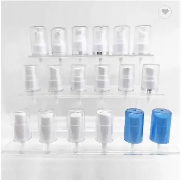 High quality Customized 20/410 Aluminum Plastic Perfume Spray Pump for perfume bottle with Cap for Plastic Spray Bottles