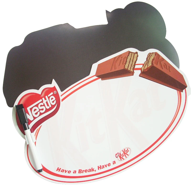 Индивидуальная модная Гибкая магнитная доска сухого стирания, магнит на холодильник, ежедневник