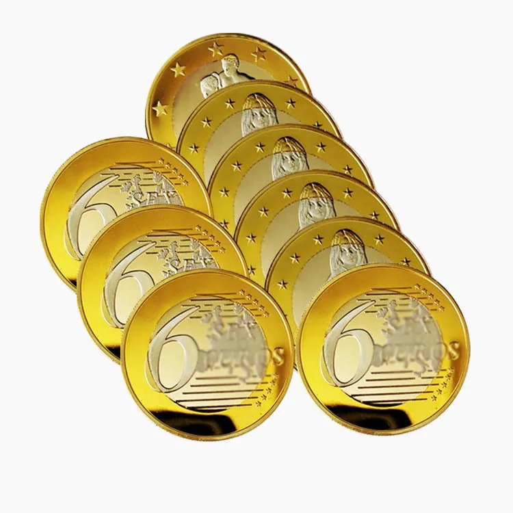 Custom design Europe goddess coin gold silver coin