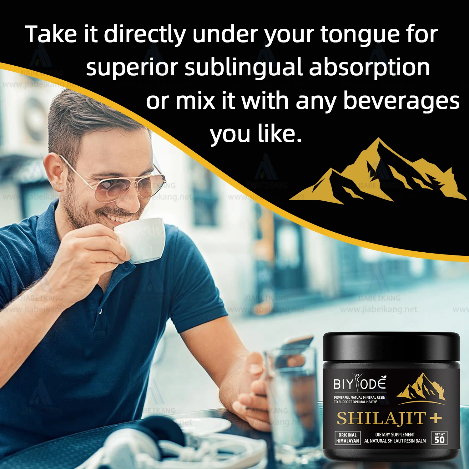 Shilajit 100% Natural Pure Himalayan Organic Shilajit Resin Potency Natural Organic Shilajit Resin Brain Supplement