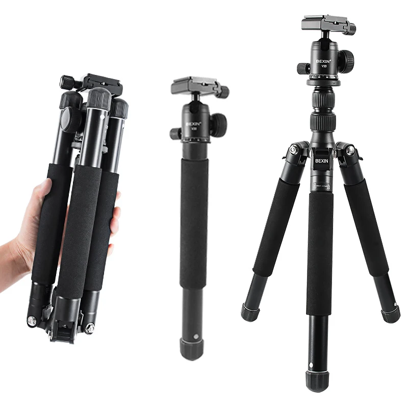 Легкий портативный профессиональный штатив-Монопод из алюминиевого сплава с шаровой головкой для цифровой SLR DSLR камеры