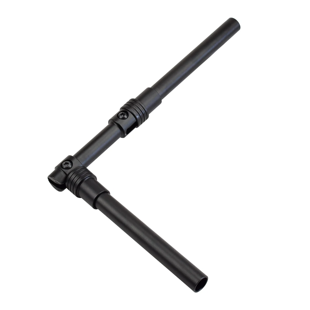 Foldable Aluminum Alloy Handlebar 22.2*550mm for Xiaomi Scooter Straight Bar 90 Degree Folding Handlebar