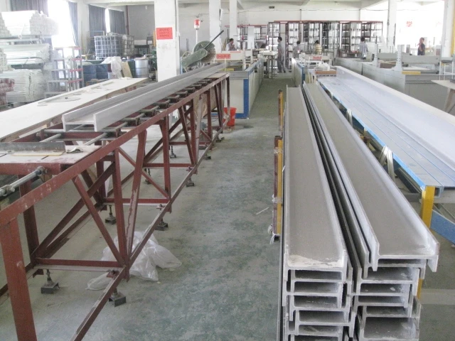 Fiberglass manufacture FRP beam and GRP H beam for cooling tower