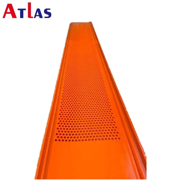 Customized elastomer polyurethane PU mining screen vibrating screen panel polyurethane panel sheet with hole