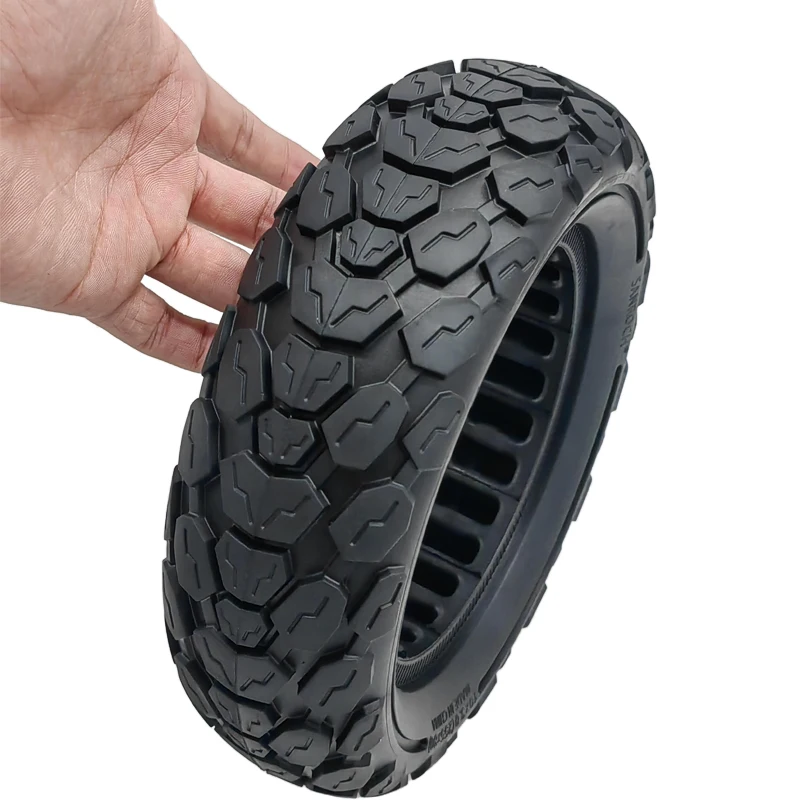 Rubber Non-Slip off-road Solid Tyre 10X3.0 255x80 Solid tire For ZERO E-Scooter KUGOO M4 g2 max Electric Scooter Parts