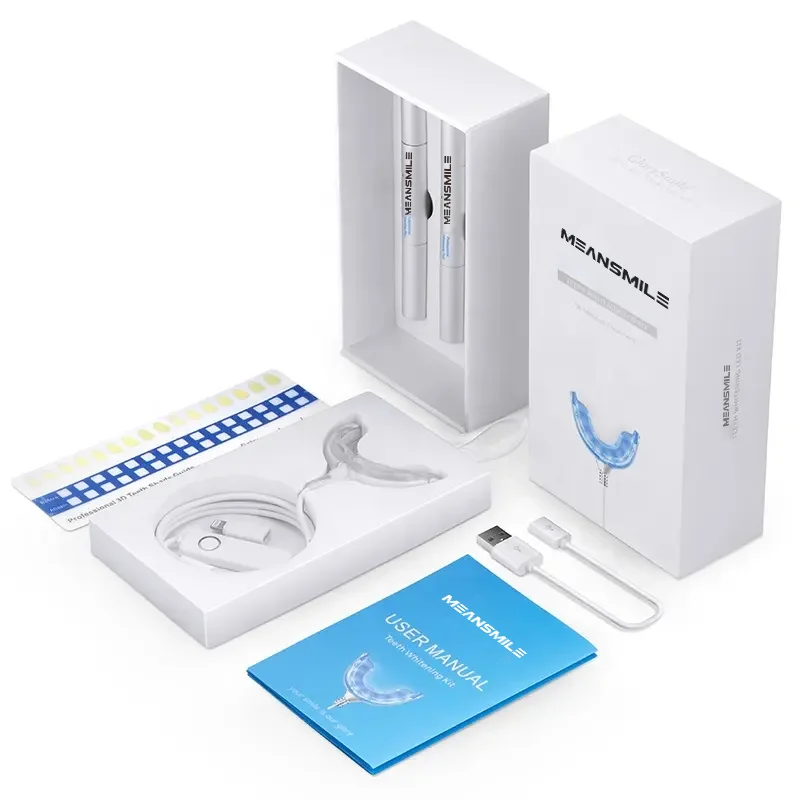 Very Popular  High Quality Private  Logo Usb connected Teeth Whitening LED Kit For Breath Refreshing
