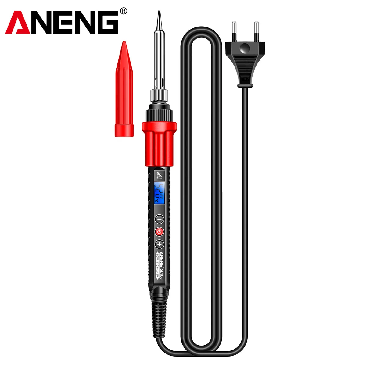 ANENG SL106 Electric Soldering Iron US/EU plug 11 Set 220V 110V Adjustable Temperature Welding Equipment Household Electric Tool