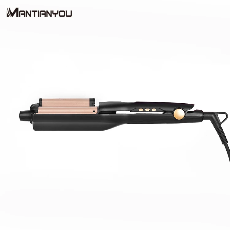Household hair crimper new fashion triple barrel hair curler salon curling iron Professional