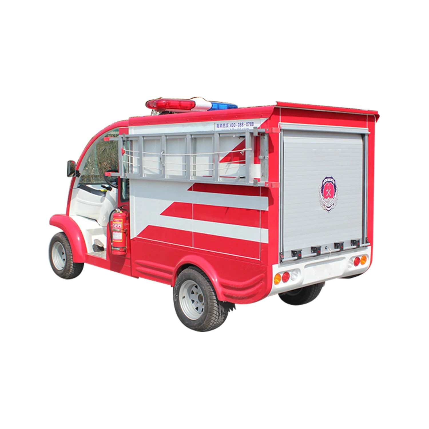 Wholesale New Mini 2 Seats Electric Fire Brigade Vehicle Truck For Sale in Europe