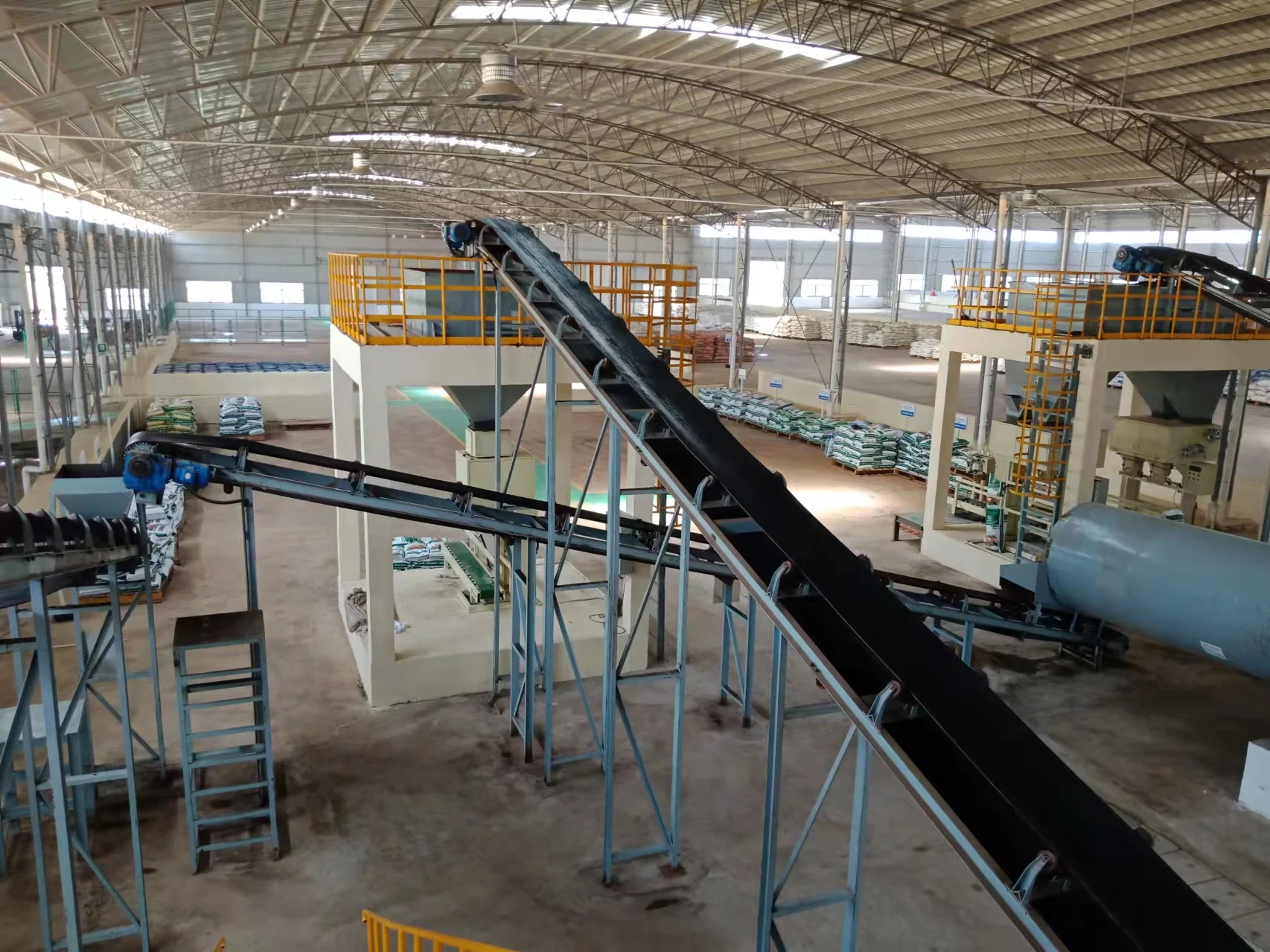 Good Reputation Energy Saving High-accuracy Fertilizer Belt Conveying Equipment