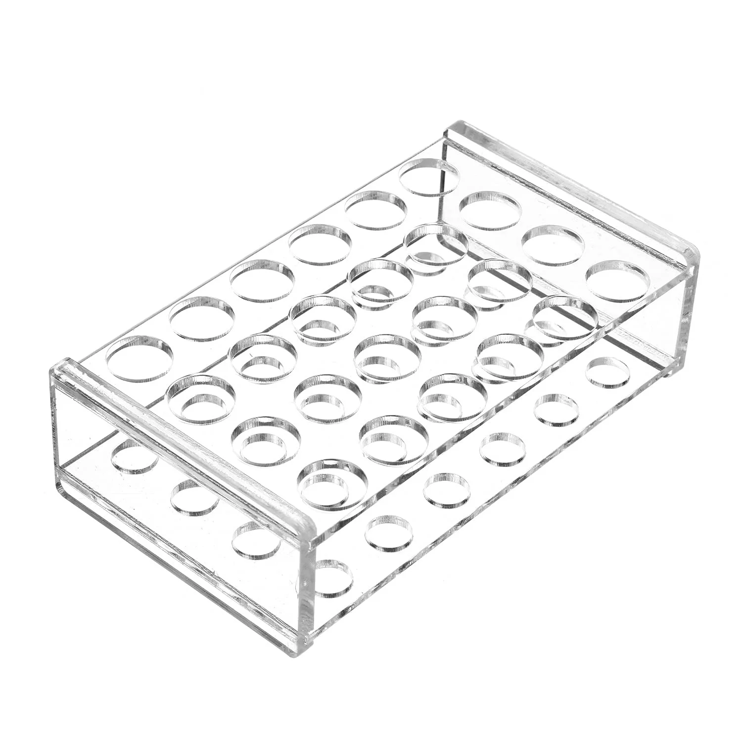 Прозрачный акриловый держатель для испытательной трубки, стойка, держатель для центрифуги, подставка из перспекса для лабораторного держателя