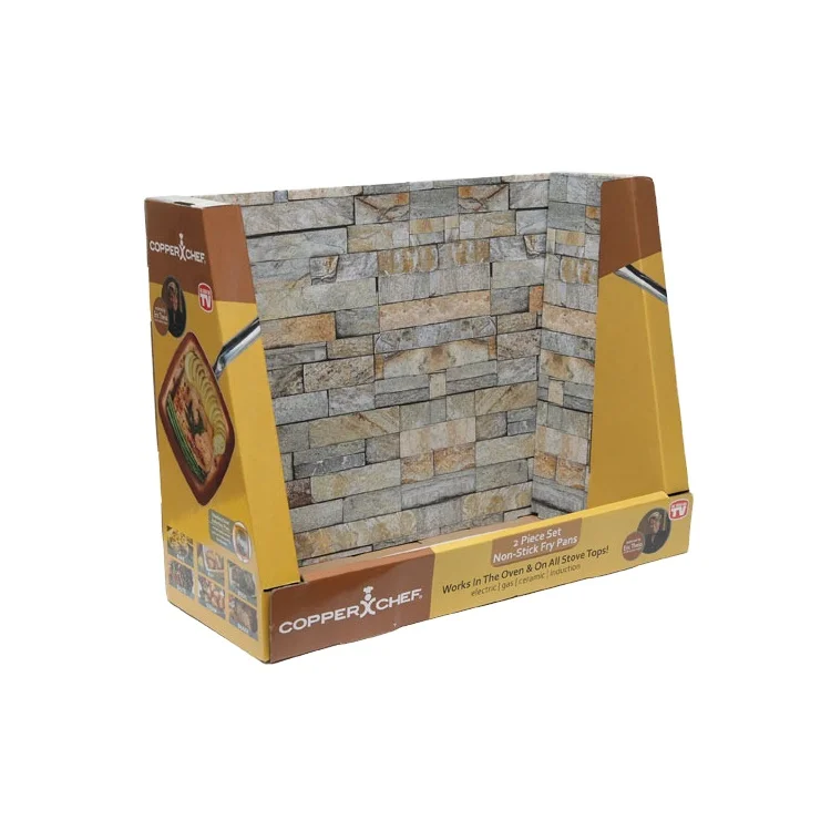 Customized Store Cardboard Paper Movie Display Stands