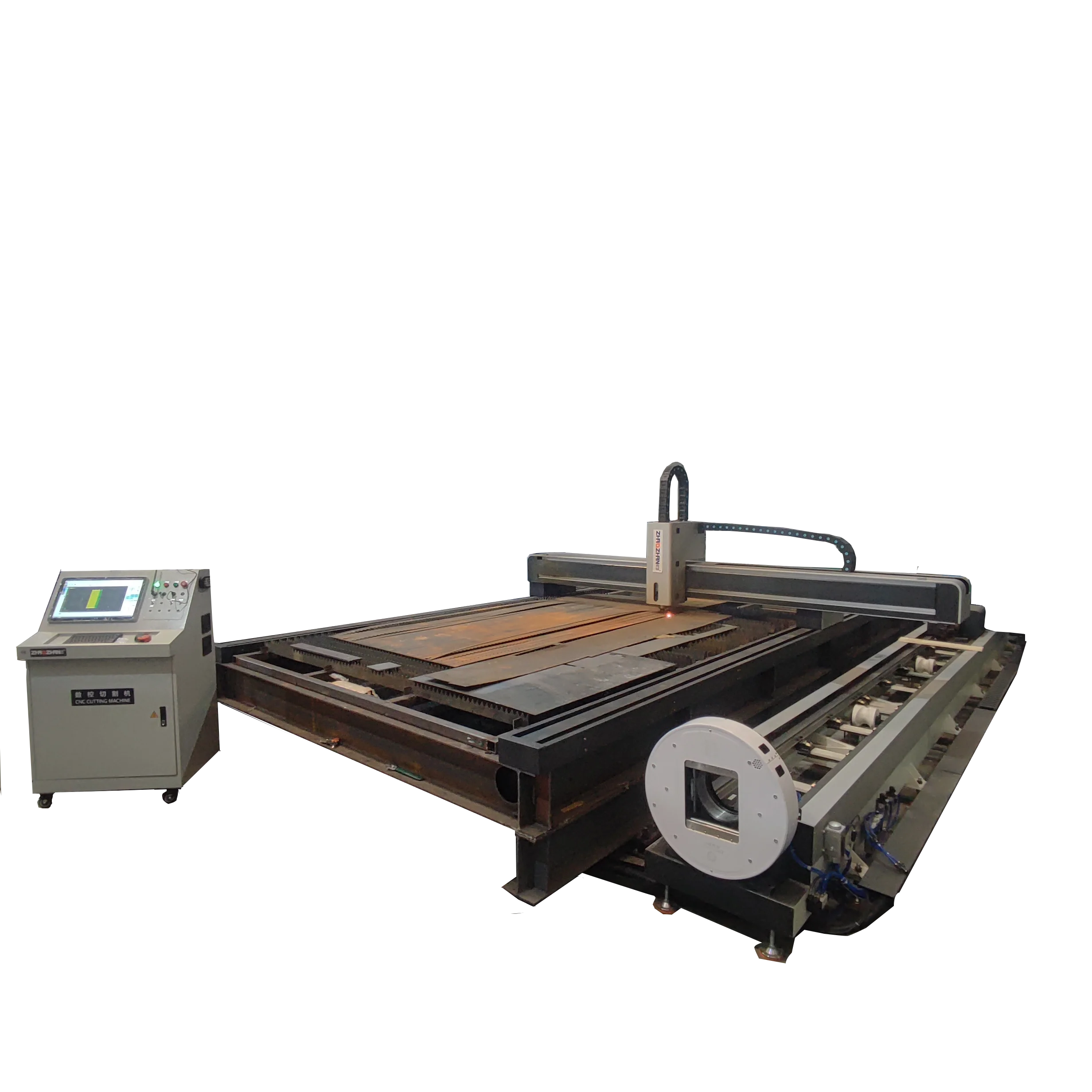 high speed Fiber laser cutting machines with optional laser cutter in different working area
