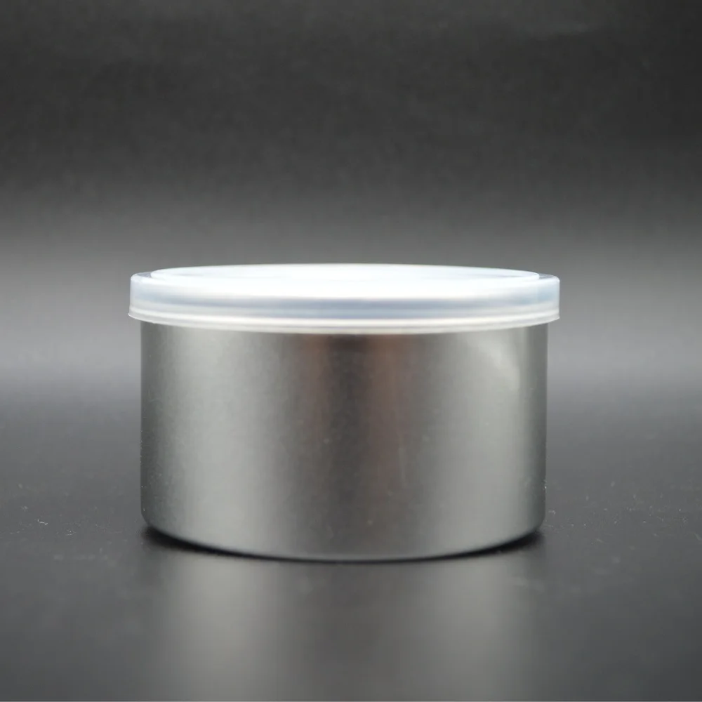 
Round 100ml Newest High Quality 3.5g Empty Weed Herb Tin Can Cans Packaging 