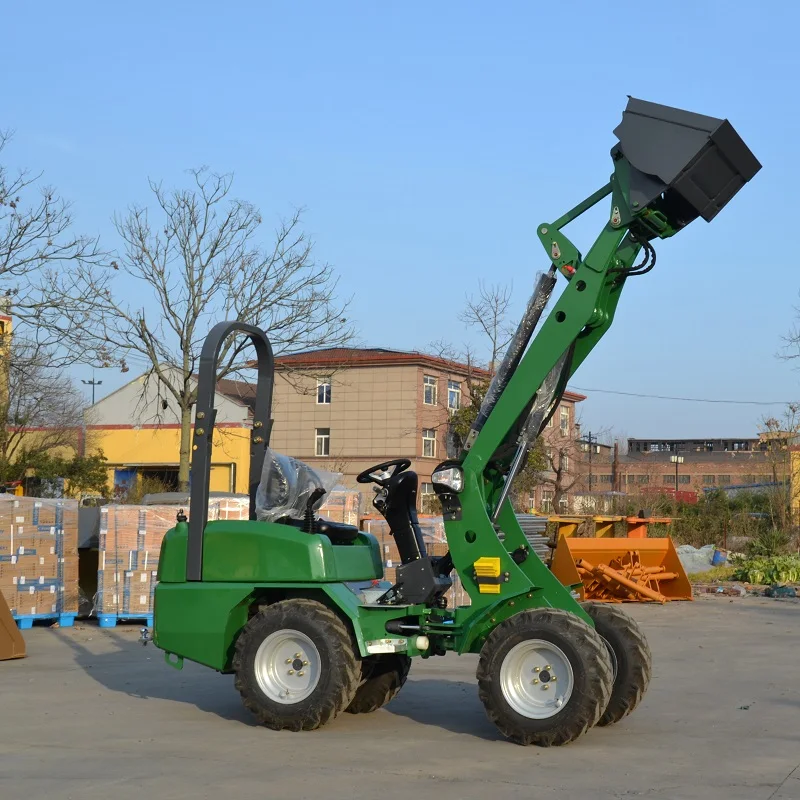 Kubota Hydrostatic Mini Front Loader TH180 1 Ton Capacity 4x4 Wheel Drive EPA Engine Hengli Hydraulic New Used Competitive Price