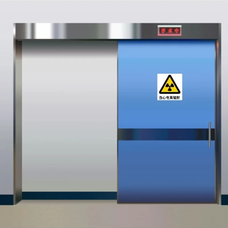 Lead lined door inter leading door