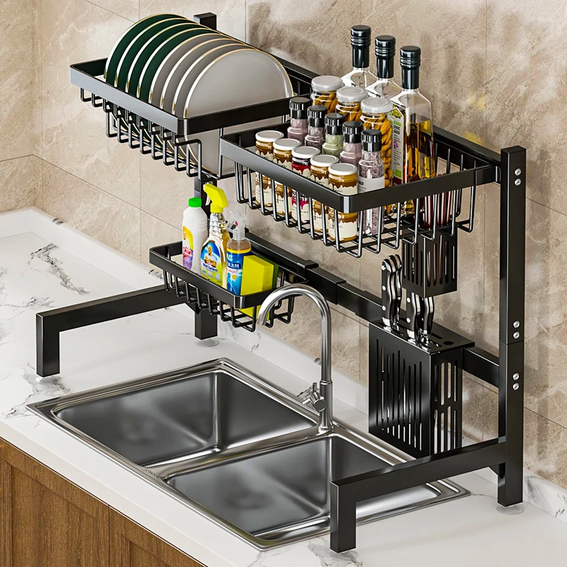 Hot-selling Kitchen Over Sink Storage Rack Drying Rack Bowl And Dish Rack