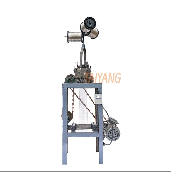 Customize 2-300MM diameter  metal rope braiding machine one head cord knitting machine