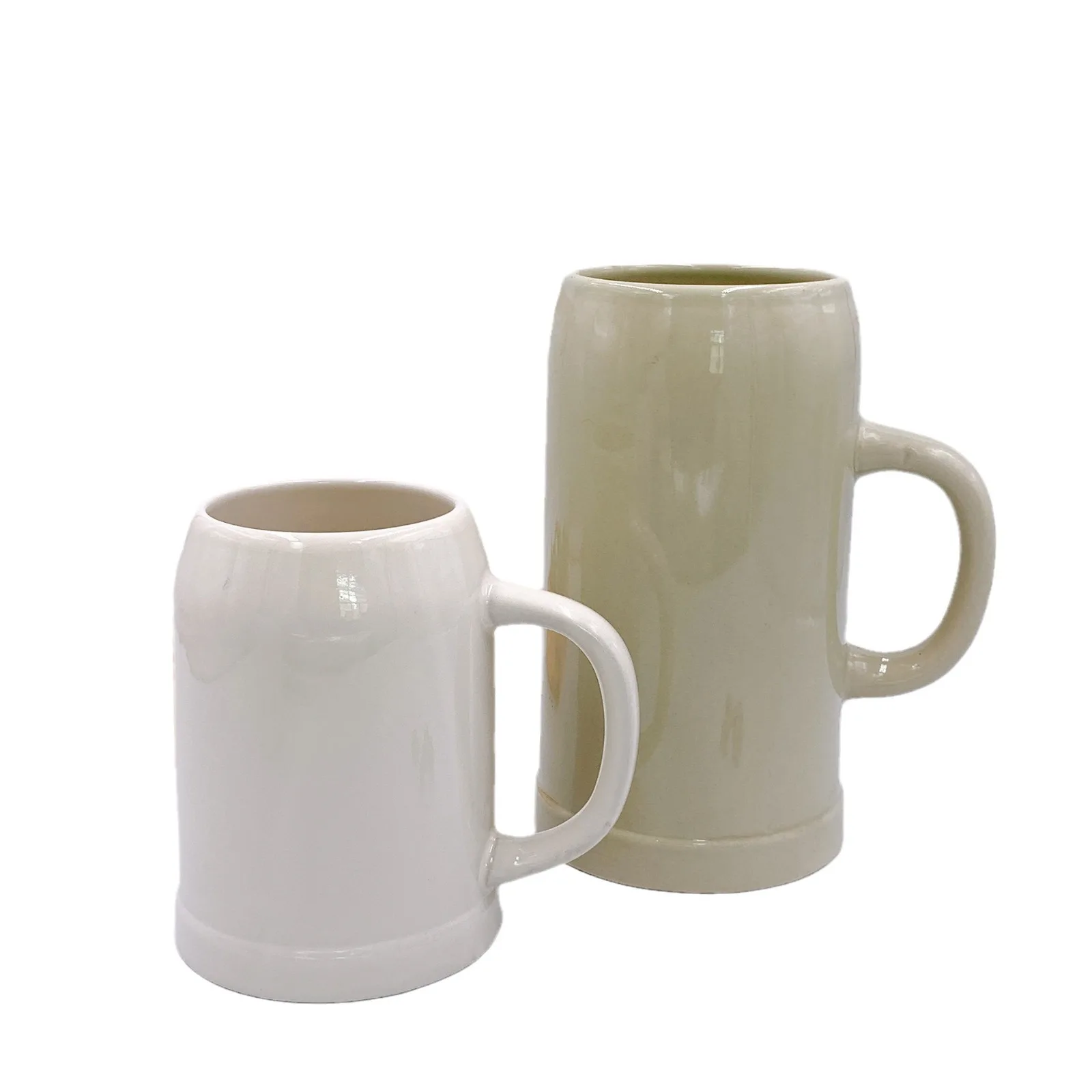 Custom large capacity Oktoberfest beer mug 1L Ceramic Beer Steins