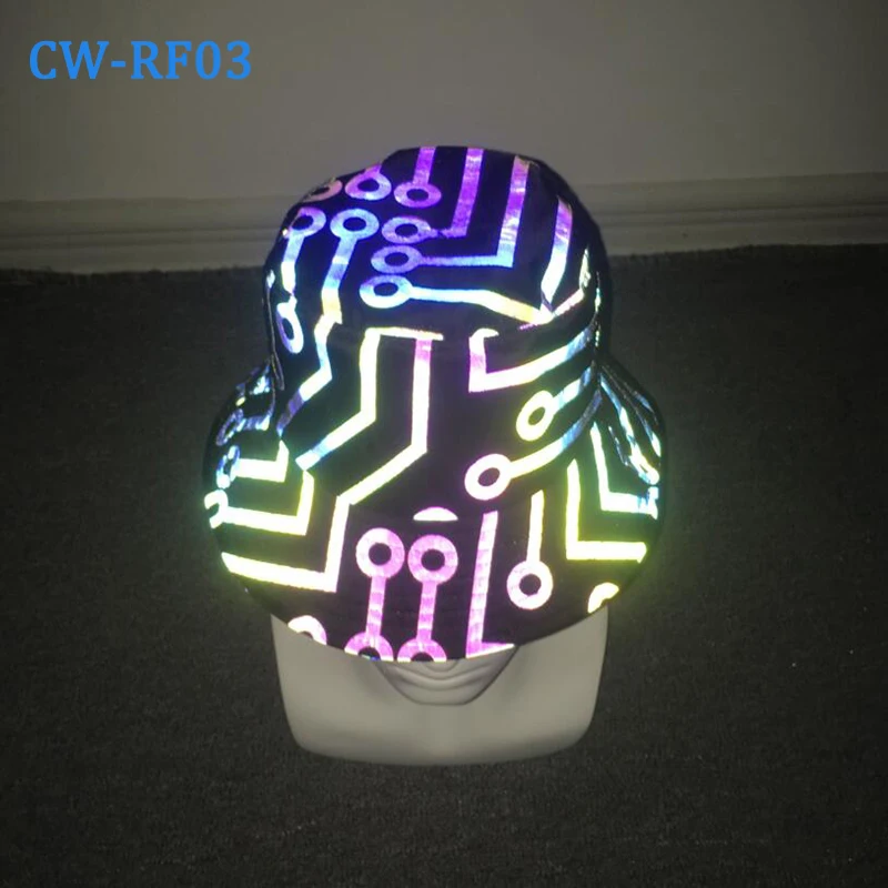 Best selling  his dark materials Multi-color reflective fisherman hat for outdoor