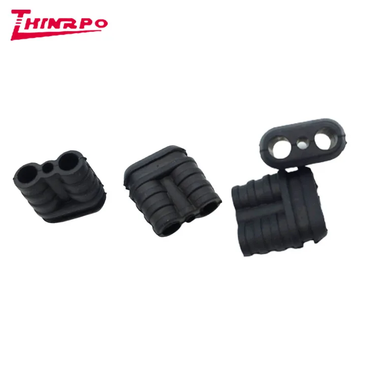 OEM Rubber Strain Relief Cord Boot Protector Wire Cable Sleeve Custom Molded Silicone Rubber Sleeve Grommets