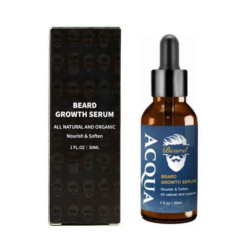 wholesale Men care  organic 100%  natural essential beard serum oil beard growth private label
