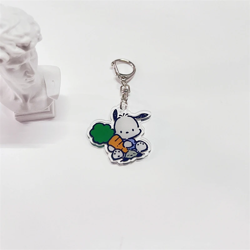 TLB Custom Acrylic Keyring Double Side High Penetration Acrylic Keychain Custom Diy Image Keychain Pendant School BagAccessories