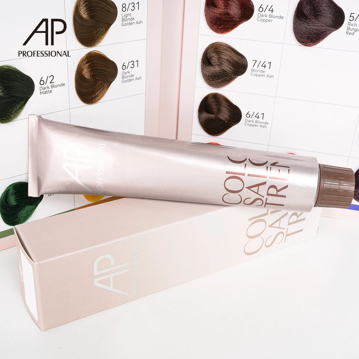 Free Ammonia Fashion Hair Dye Color Organic Plant Extract Silky Soften Hair Color Cream