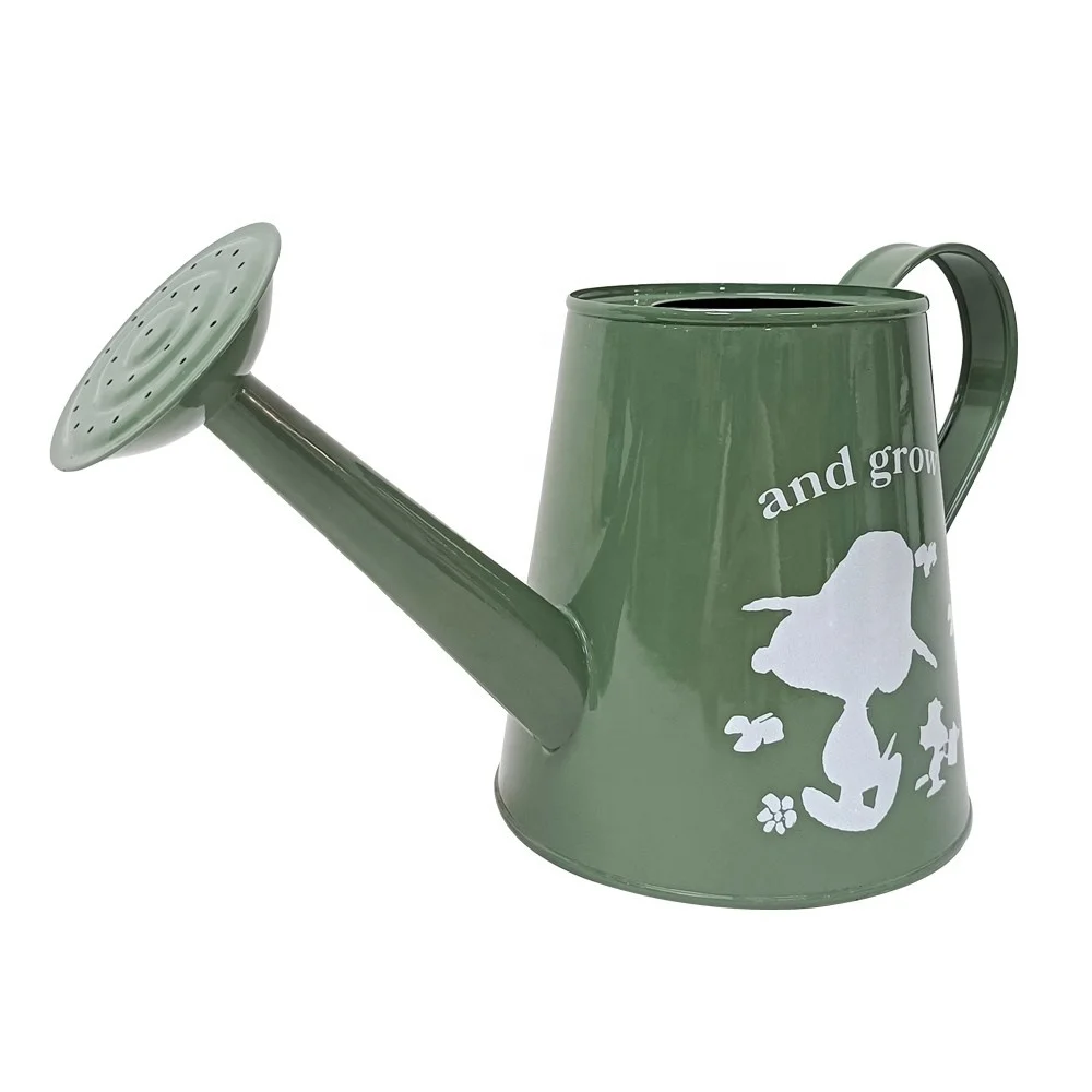 Jiangmen 2L 3L Galvanized Metal gardening watering cans for outdoor Plant agricultural Watering